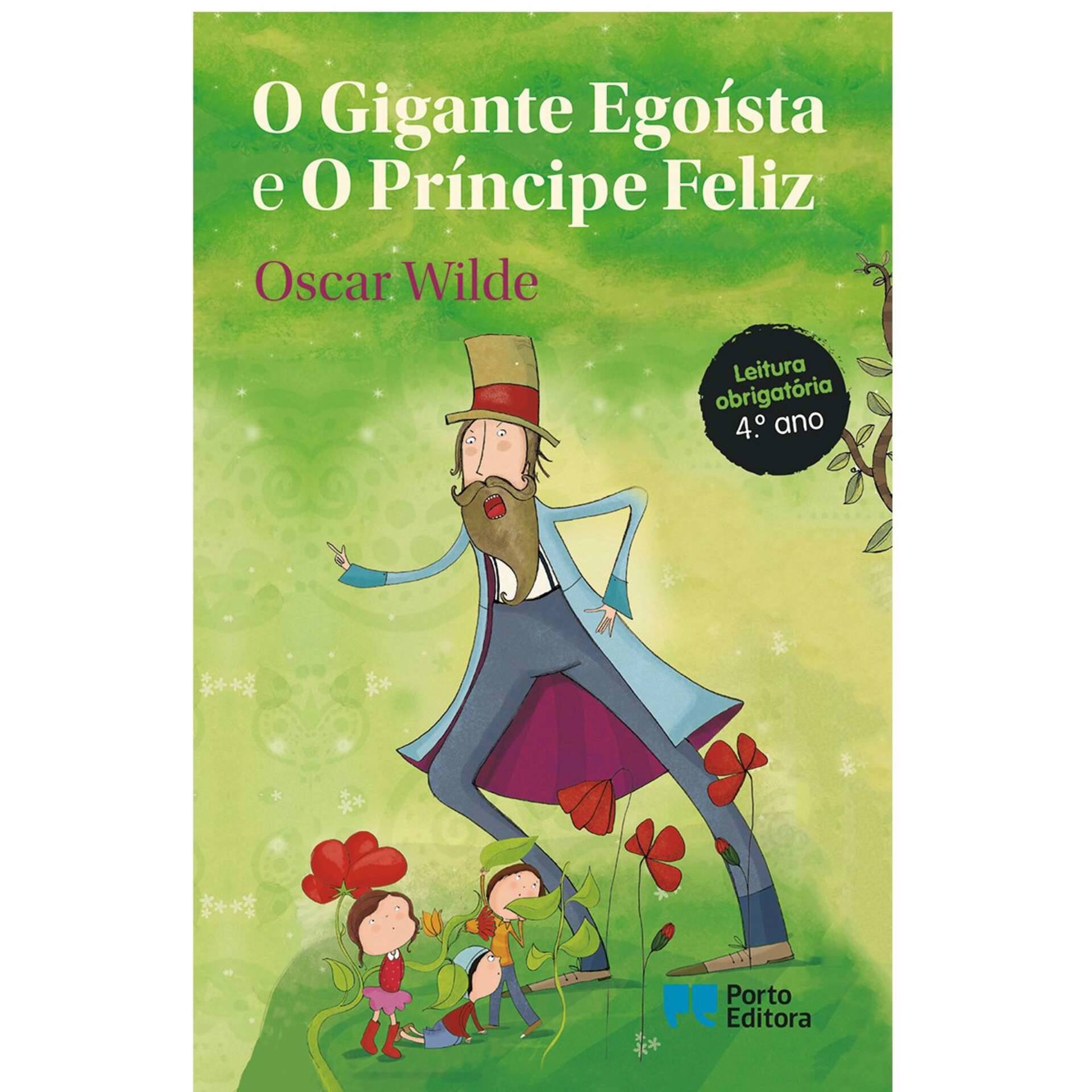Capa de O Gigante Egoísta e o Príncipe Feliz