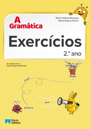 Capa de A Gramática — Exercícios 2.º Ano