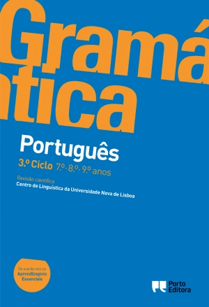Capa de 5ª e 6ª Classe — Gramática de Português do 3.º Ciclo