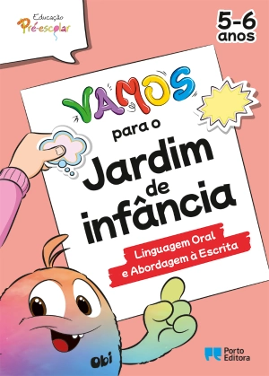 Capa de VAMOS! para o jardim de infância - Linguagem Oral e Abordagem à Escrita