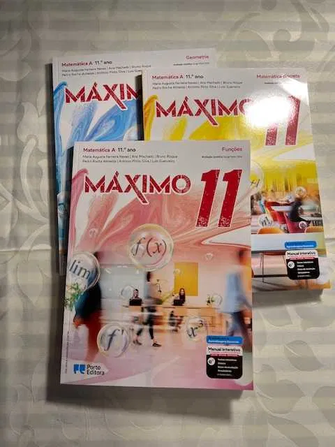 Capa de Máximo 11 - Matemática + Caderno de Fichas
